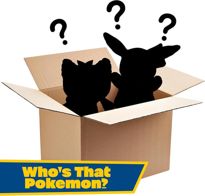 Pokemon 8" Plush Mystery Blind Box 2-Pack - Get Two Officially Licensed 8 Inch Pokemon - Authentic Collectible Soft Stuffed Animal Toy Figures - Gift for Kids, Boys, Girls - 2+