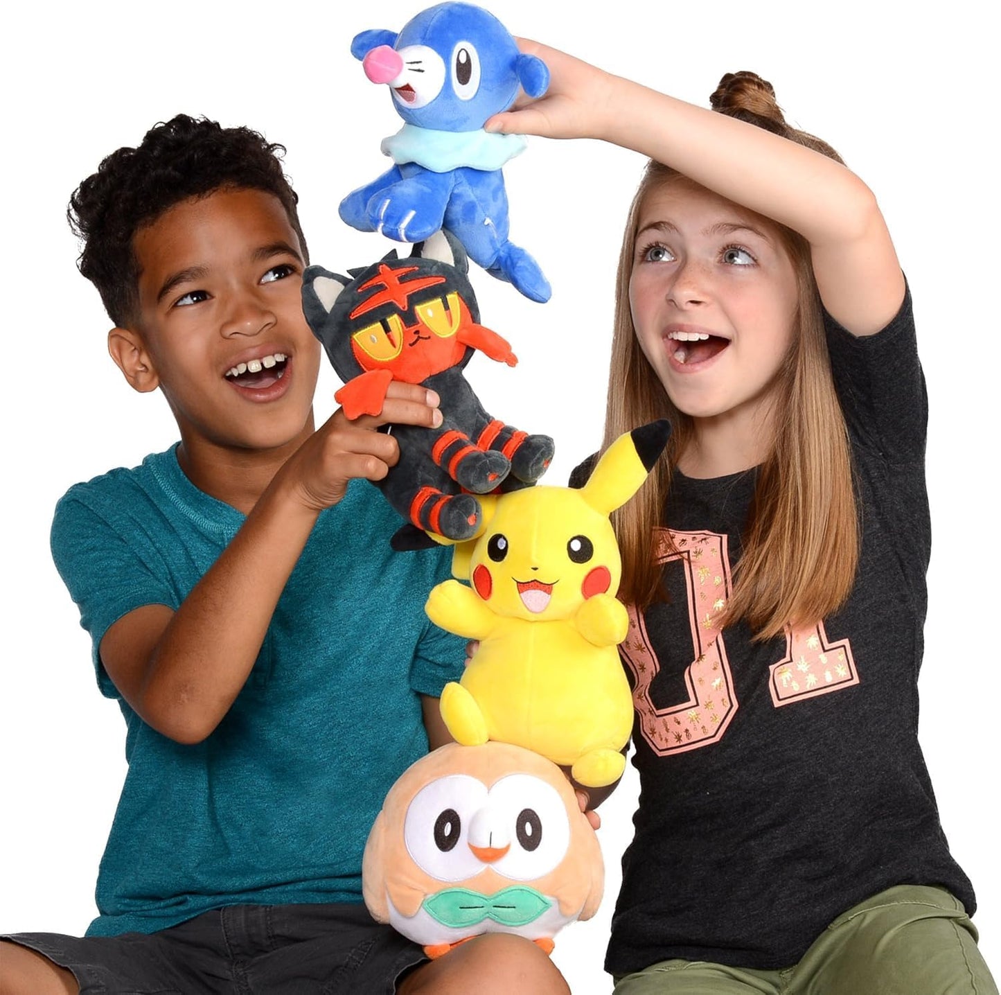 Pokemon 8" Plush Mystery Blind Box 2-Pack - Get Two Officially Licensed 8 Inch Pokemon - Authentic Collectible Soft Stuffed Animal Toy Figures - Gift for Kids, Boys, Girls - 2+